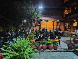Zahrada ubytování Nag Pukhu Guest House