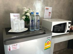 Kuchyň nebo kuchyňský kout v ubytování Relax Resort
