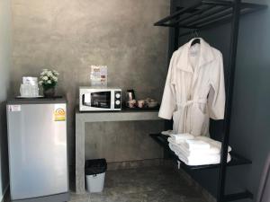 Kuchyň nebo kuchyňský kout v ubytování Relax Resort