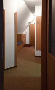 Postel nebo postele na pokoji v ubytování Apartmán Bílé Labe