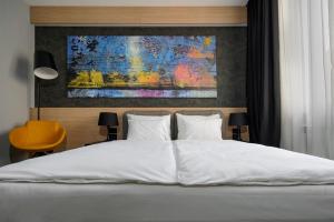 Postel nebo postele na pokoji v ubytování Maccani Black Luxury Suites