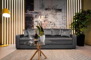 Posezení v ubytování Maccani Black Luxury Suites