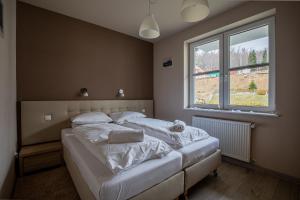 Letto o letti in una camera di Apartamenty Villa Mountain View