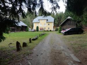 Zahrada ubytování Penzion Rudolfovna
