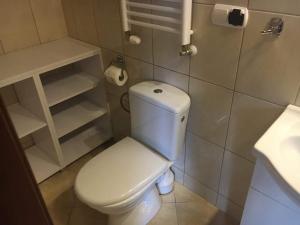 Koupelna v ubytování Pokoje VIP