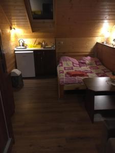 Postel nebo postele na pokoji v ubytování Pokoje VIP