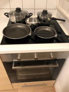Kuchyň nebo kuchyňský kout v ubytování Advice & Advise Apartment