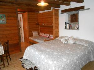 Postel nebo postele na pokoji v ubytování B&B Mont Mars