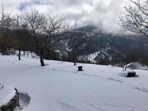 Mikro Katafygio during the winter