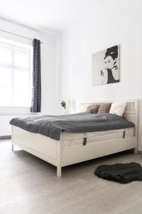Posteľ alebo postele v izbe v ubytovaní Dora apartment near Buda Castle with PARKING!