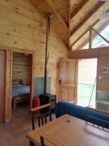 Dining area in the lodge