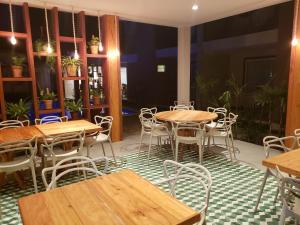 Restaurace v ubytování Pousada Ricoco