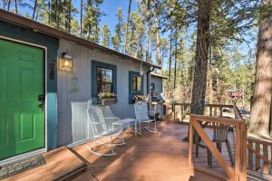 Το κτήριο όπου στεγάζεται  η παραθεριστική κατοικία