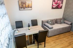 Posezení v ubytování Vujisić Apartment in the City Center + 7 fotografií