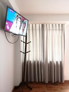 TV a/nebo společenská místnost v ubytování Casa ValPer