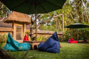 Zahrada ubytování Abimana Ubud