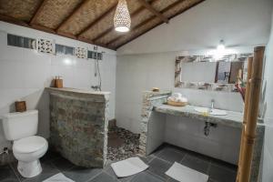 Koupelna v ubytování Abimana Ubud