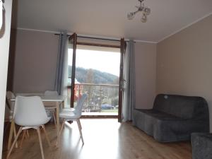Widok na góry z tego apartamentu