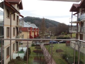 Budynek, w którym mieści się apartament