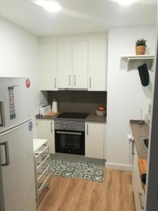 Kuchyňa alebo kuchynka v ubytovaní Apartment IBIZA STYLE