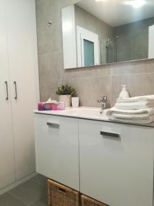 Kúpeľňa v ubytovaní Apartment IBIZA STYLE