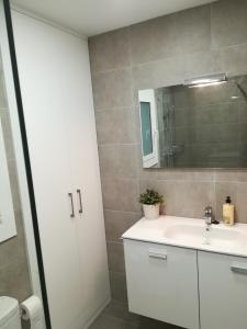 Kúpeľňa v ubytovaní Apartment IBIZA STYLE