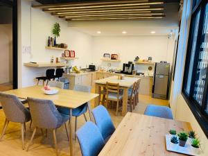 Kuchyň nebo kuchyňský kout v ubytování Daraya Hostel