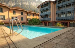 Bazén v ubytování Seehüsli near Interlaken, Grindelwald and Lauterbrunnen nebo v jeho okolí