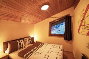 Letto o letti in una camera di Molto Haus