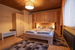 Letto o letti in una camera di Molto Haus
