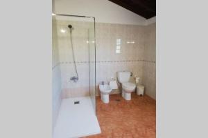 A bathroom at CASA DE LA CRUZ