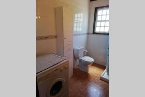 A bathroom at CASA DE LA CRUZ