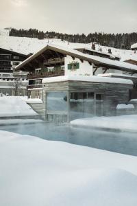 Hotel Arlberg Lech durante l'inverno