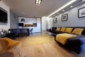 Część wypoczynkowa w obiekcie Duplex apartment Morsztynowska