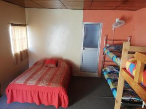 Letto o letti in una camera di Montano Camping & Hostel