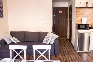 Kuchyňa alebo kuchynka v ubytovaní Voal Apartamenty