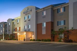 a rendering of the front of a hotel at Candlewood Suites Auburn, an IHG Hotel in Auburn
