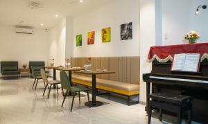 Posezení v ubytování PIANO HOTEL