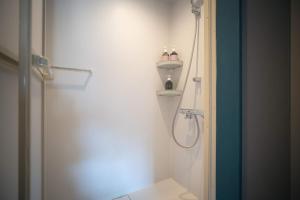 Koupelna v ubytování Hotel Trim