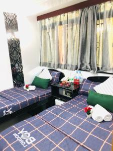Postel nebo postele na pokoji v ubytování Australia Lounge