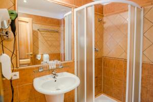 Kúpeľňa v ubytovaní Hotel Spindlerova Bouda