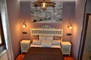 A seating area at Casa Rural Mansion Adela con Piscina y Jacuzzi