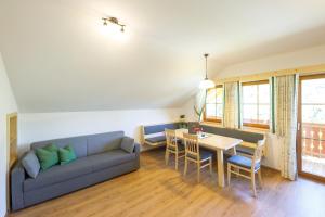 Posezení v ubytování Bauernhof Mandlberger