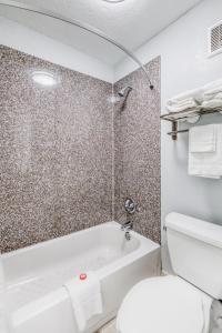 Koupelna v ubytování Hotel Elev8