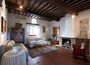 Posezení v ubytování Agriturismo Renello