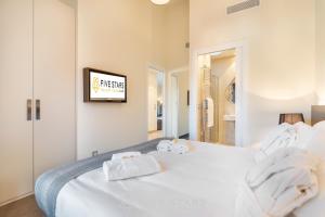 Кровать или кровати в номере Villa Artemys - Five Stars Holiday House