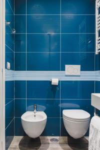 A bathroom at La Suite al Vaticano