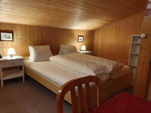 Postel nebo postele na pokoji v ubytování Hotel Restaurant Bergheim