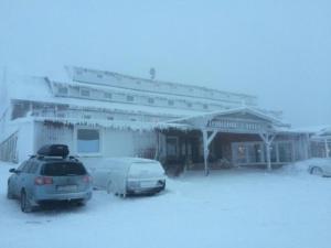 Hotel Spindlerova Bouda v zime
