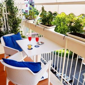 Balkón nebo terasa v ubytování Melody Sorrento Suites